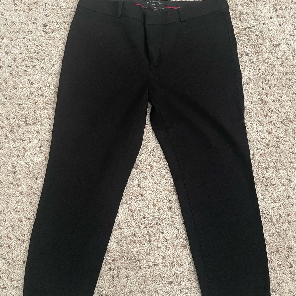 Banana Republic Black Sloan Fit